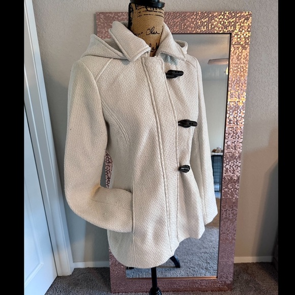 Jessica Simpson hooded Peacoat - Picture 3 of 16